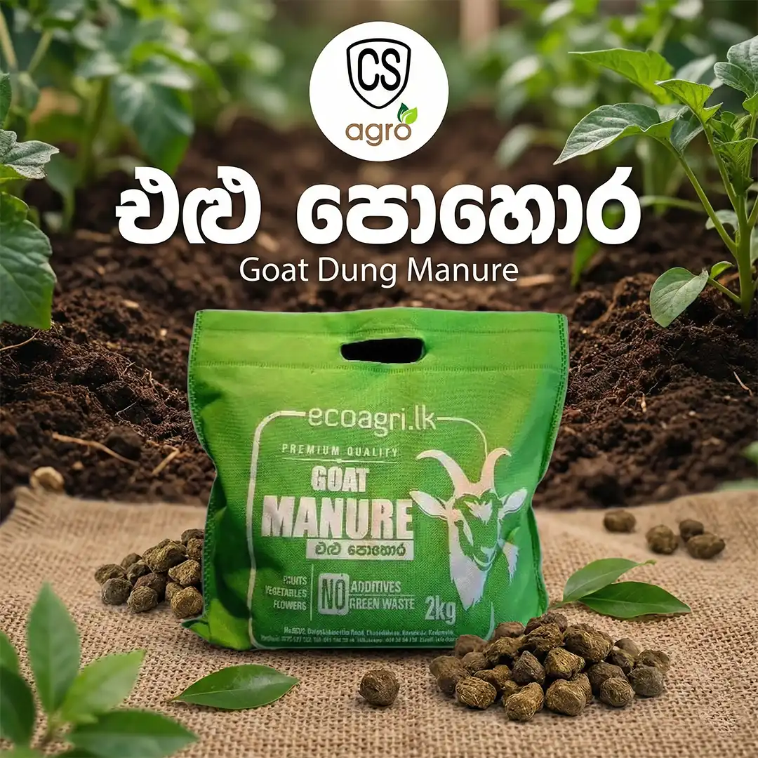Eco Agri Goat Dung Manure Powder Fertilizer