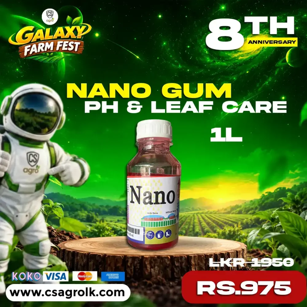 Nano Gum Improves Leaf Absorption Adjust & Lowers PH