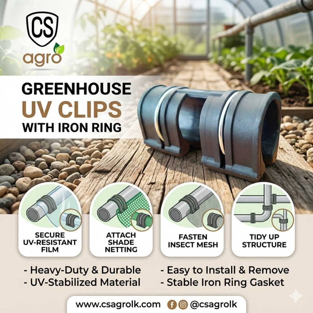Greenhouse UV Clips With Iron Ring