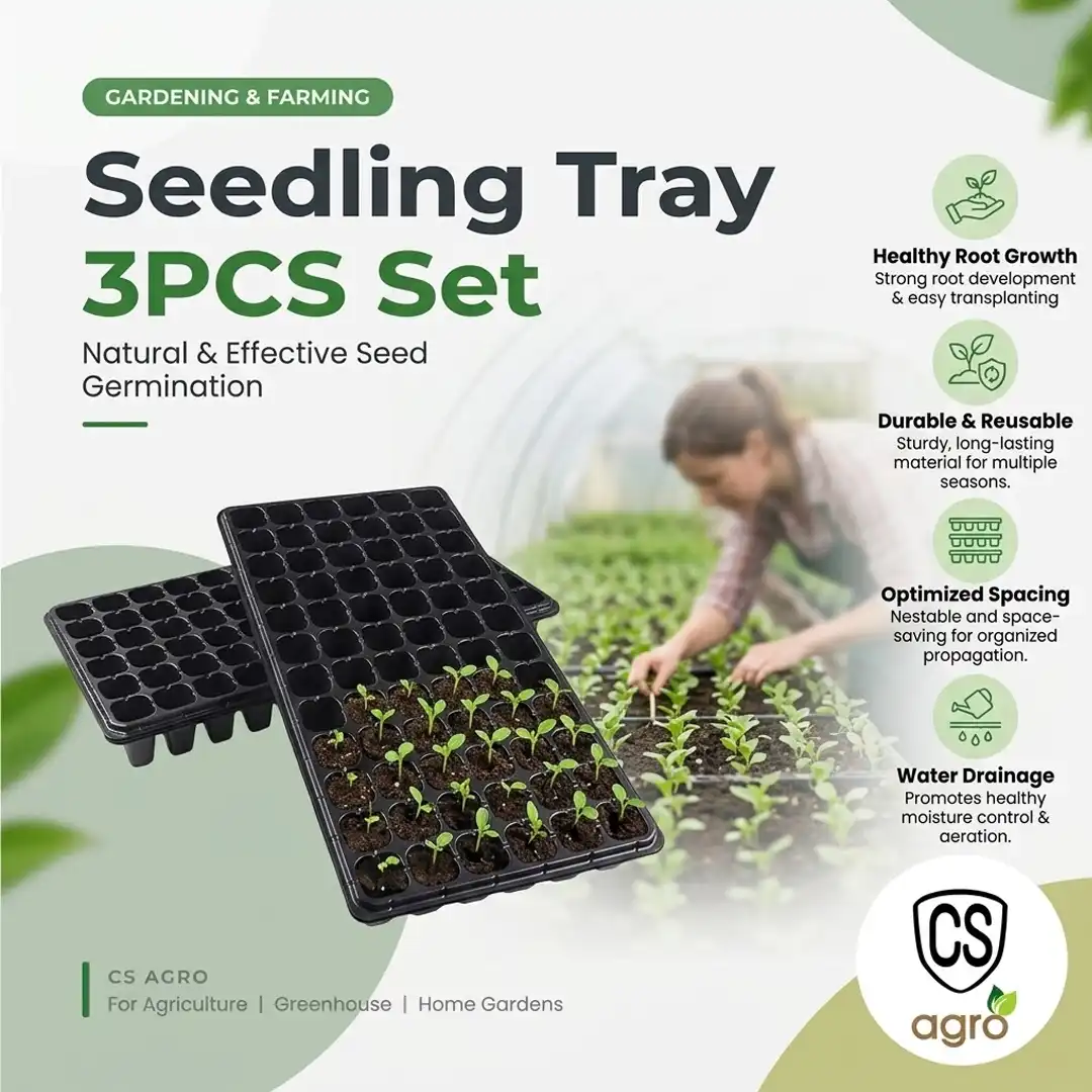 Seedling Tray 3pcs Set Seeds