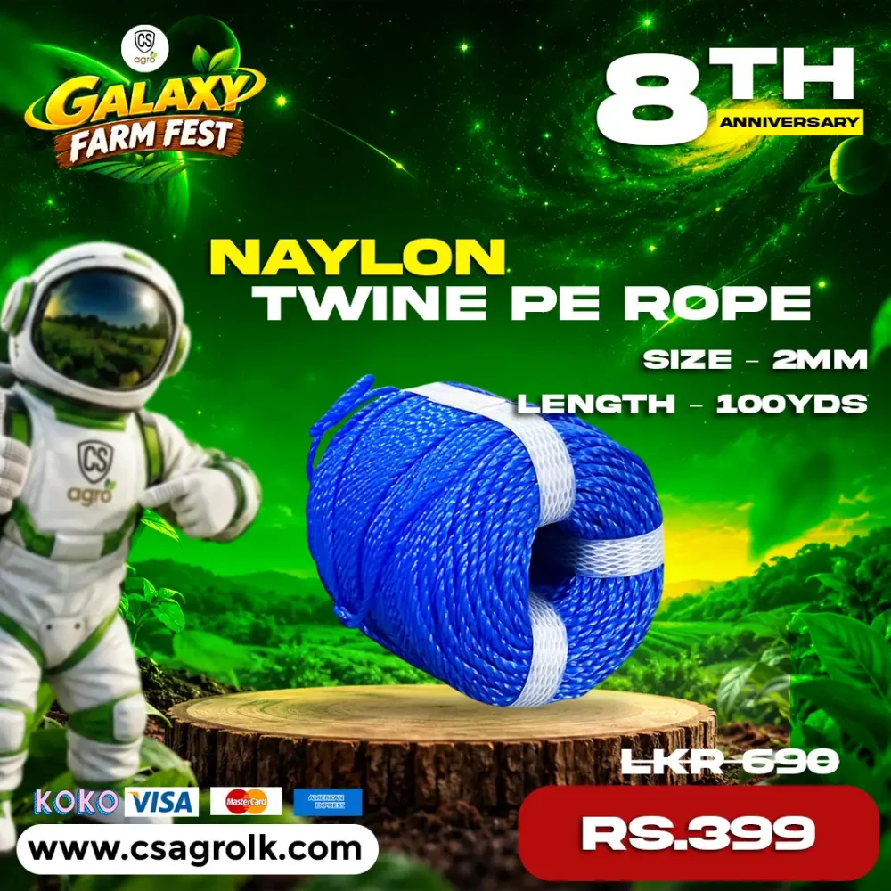 Naylon Fishing Net & Twine PE Rope Garden Plastic Wire