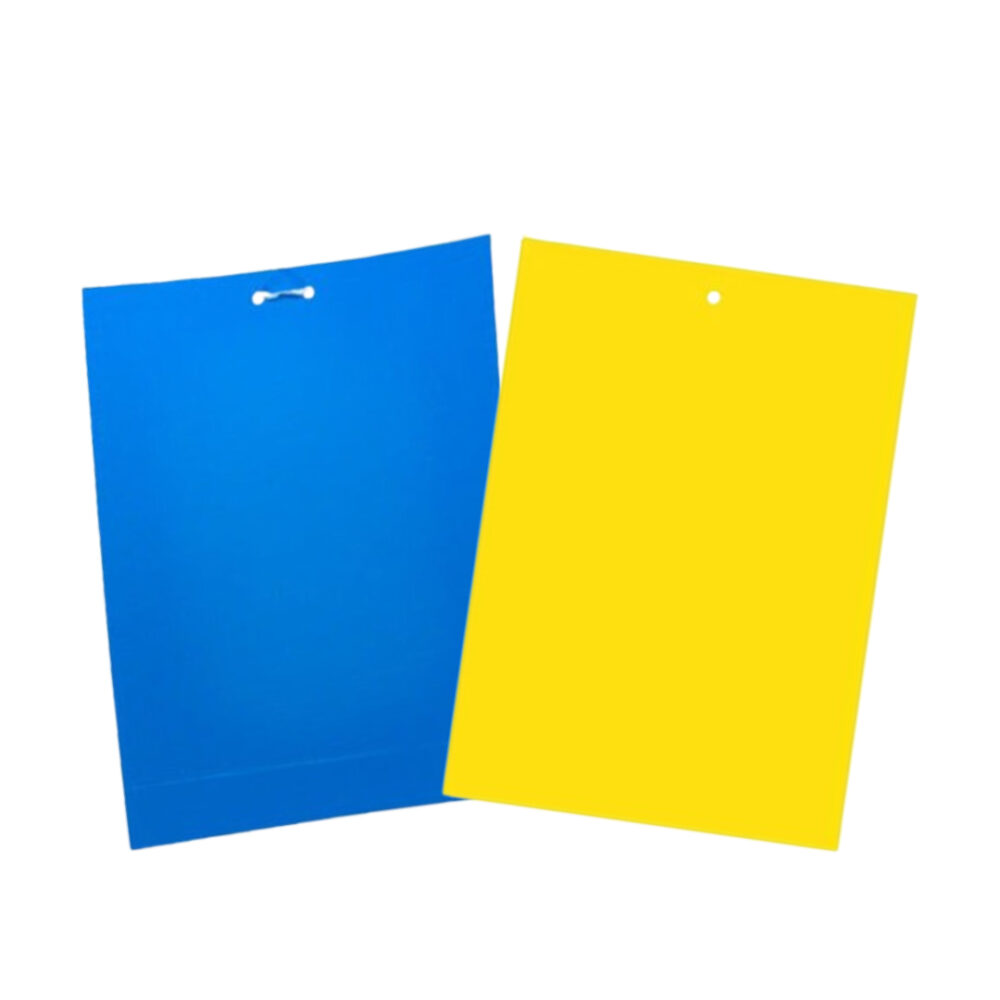 Yellow & Blue Insect Sticky Glue Traps Combo Pack