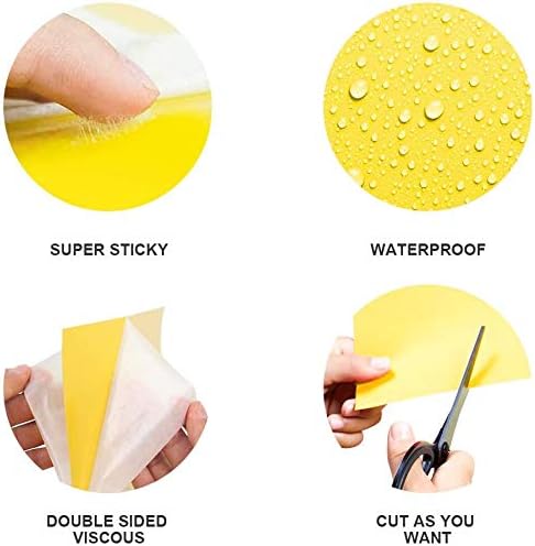 Yellow Insect Sticky Glue 20 Stickers Traps - Image 3