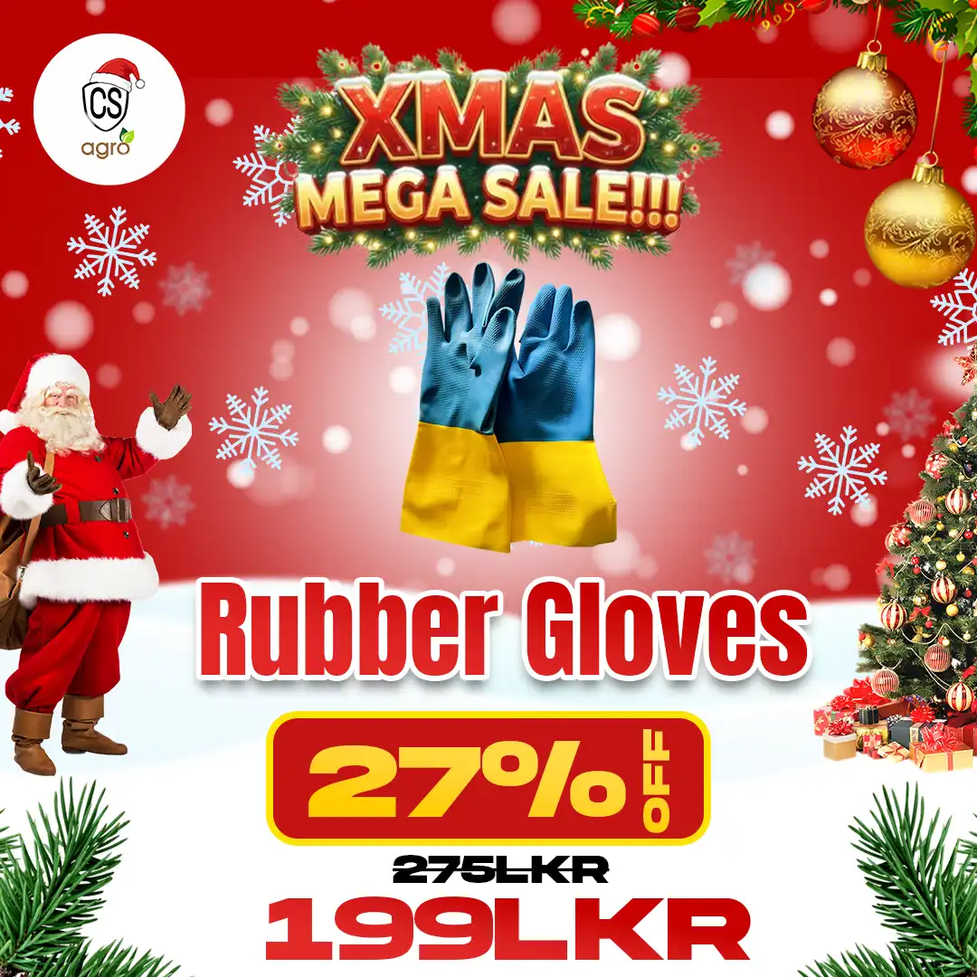 Latex Hand Rubber Gloves