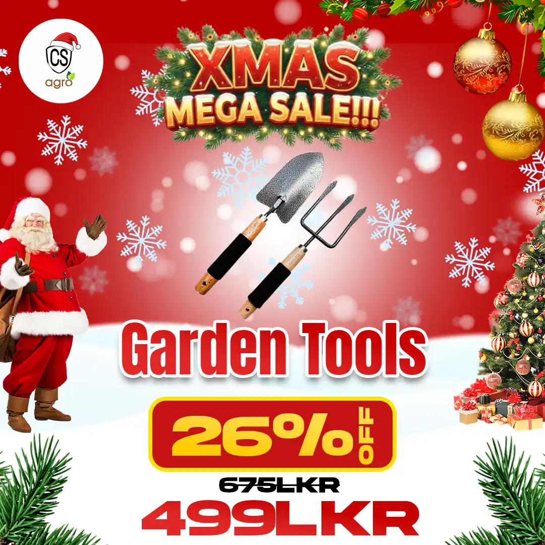 Garden Tool Set Combo Pack Fork and Trowel