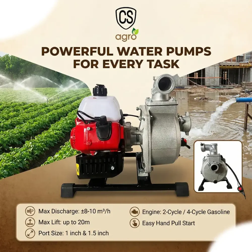 Powerful Water Pump 1.5 Inch