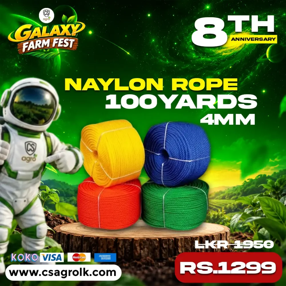 Naylon Rope 100Yards 4mm,5mm,8mm
