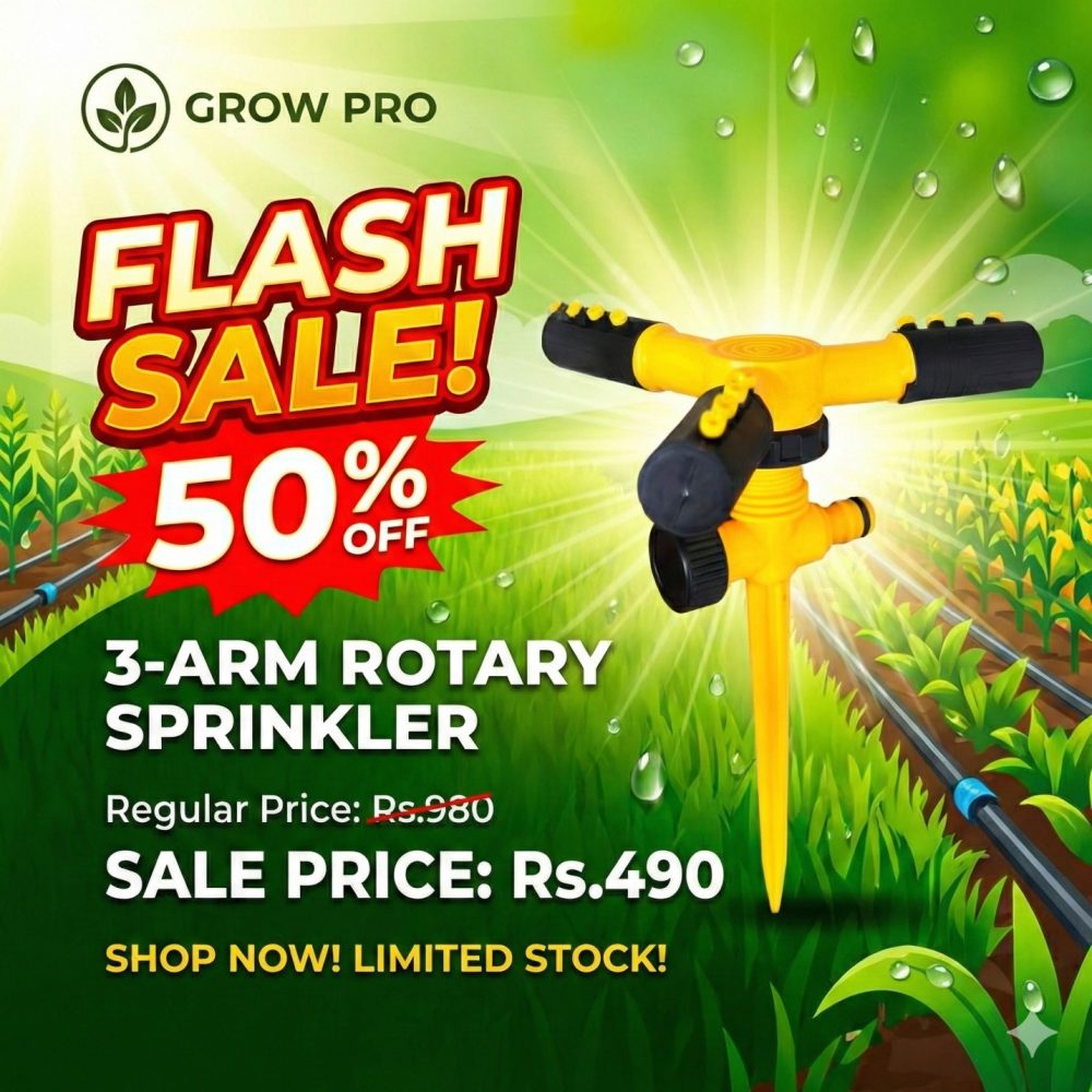 Garden Water Sprinkler 360 BSQ-3852B