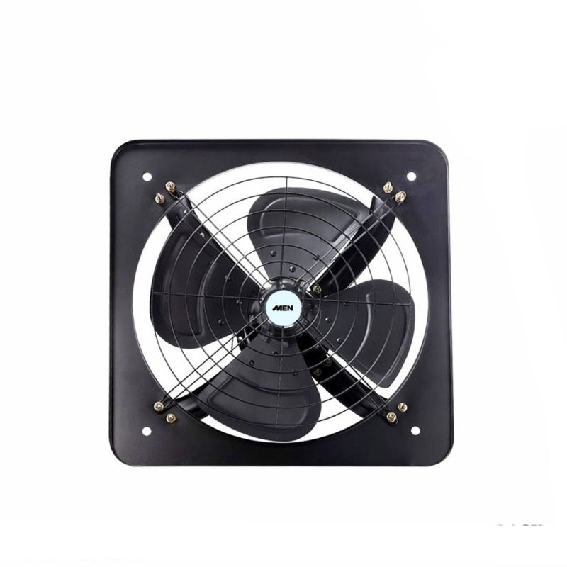 Men Exhaust Fan Metal Copper Motor 4B Black 40W