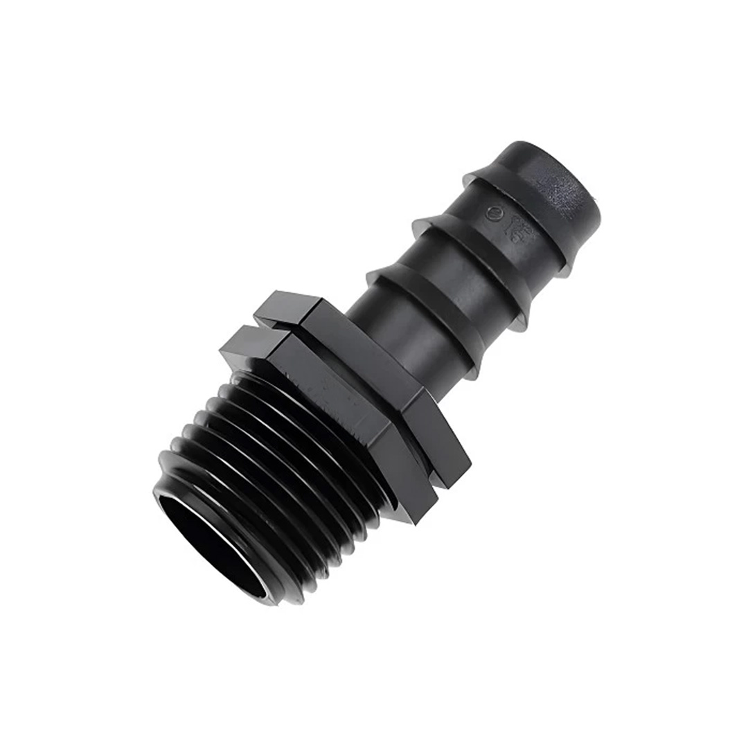 16mm LDPE to 3/4 inch PVC Male Adaptor