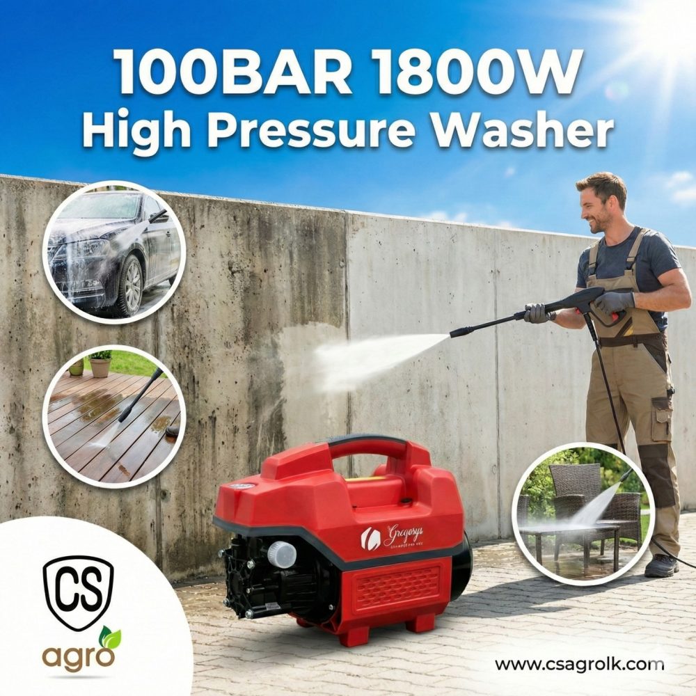 Industrial High Preassure Washer 1800W 100BAR