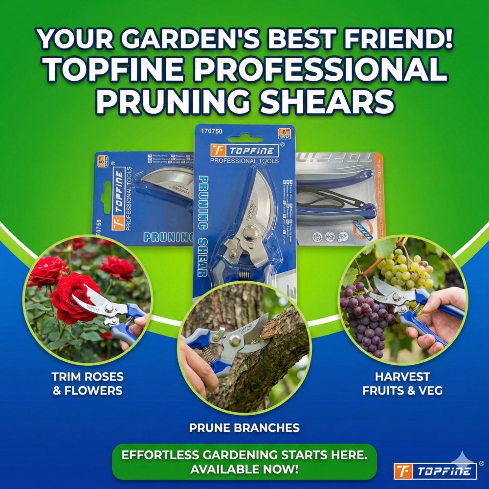TOPFINE PRUNER SECURTIER SHEAR SCISSORS