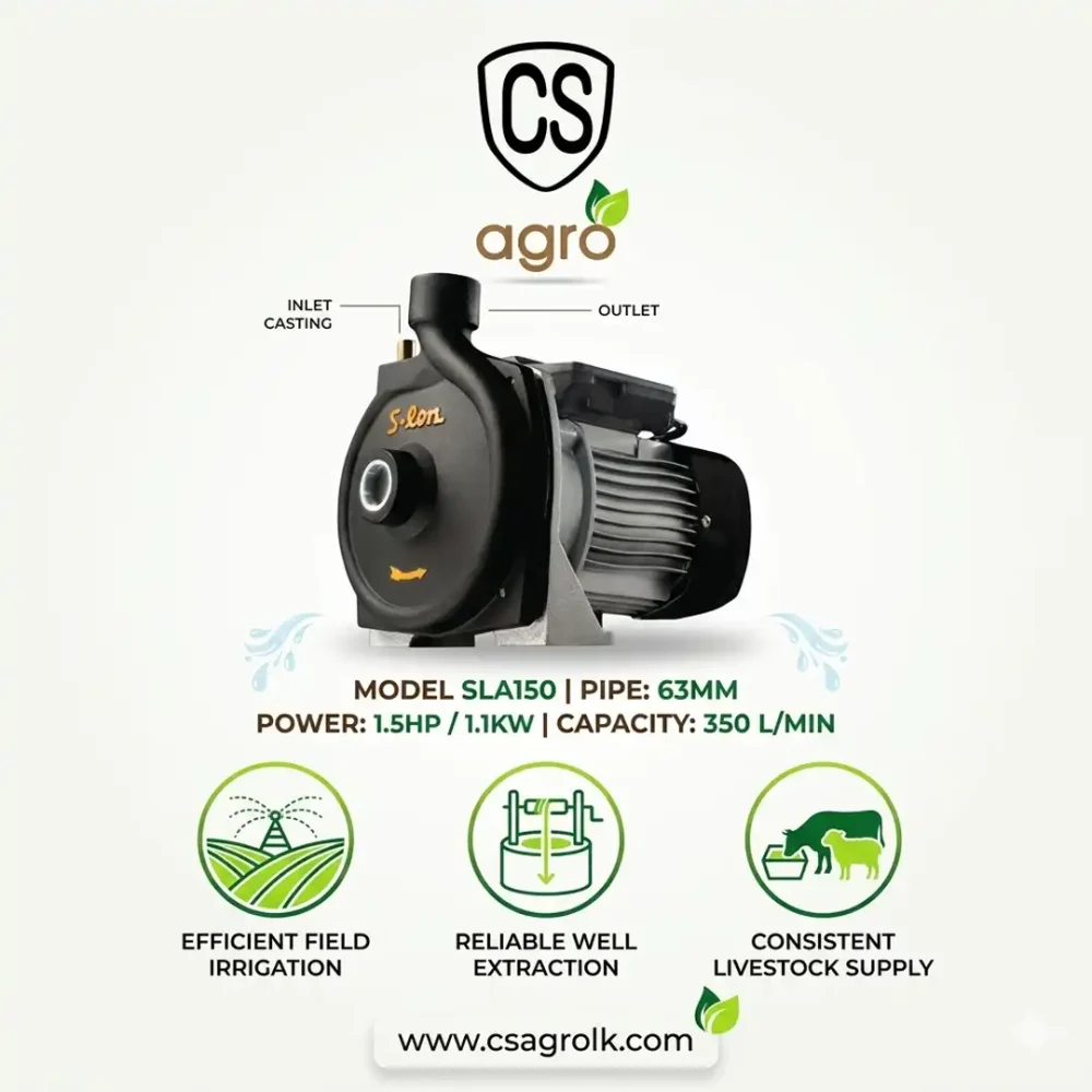 Slon Water Agro Pump SLA150 63mm 1.5Hp 1.1KW
