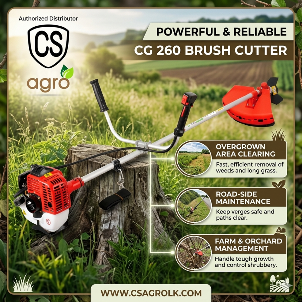 CG 260 Heavy-Duty Gasoline Brush Cutter