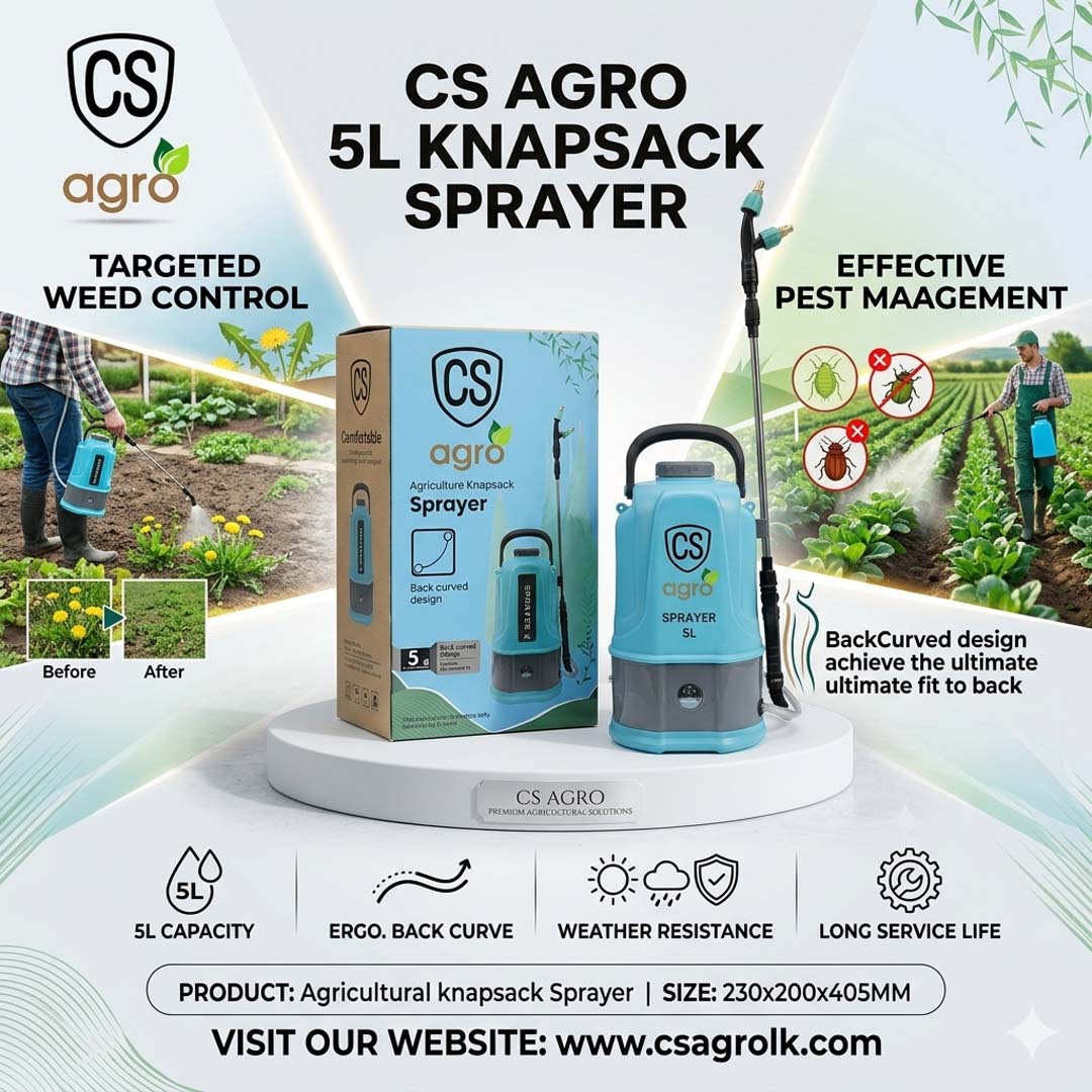 5L Premium Agricultural Knapsack Sprayer Home Garden Battery Spray
