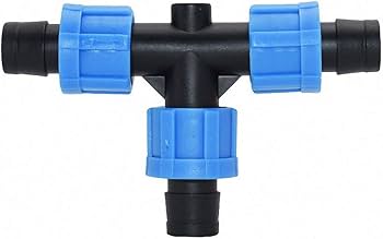 Drip Tape Equal Tee Connector Screw 3 Way T