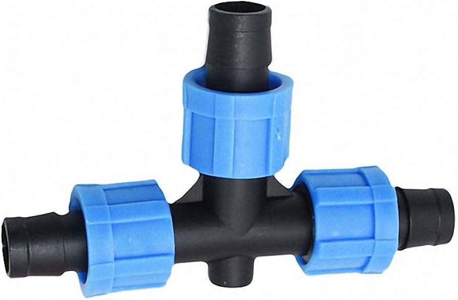 Drip Tape Equal Tee Connector Screw 3 Way T - Image 3