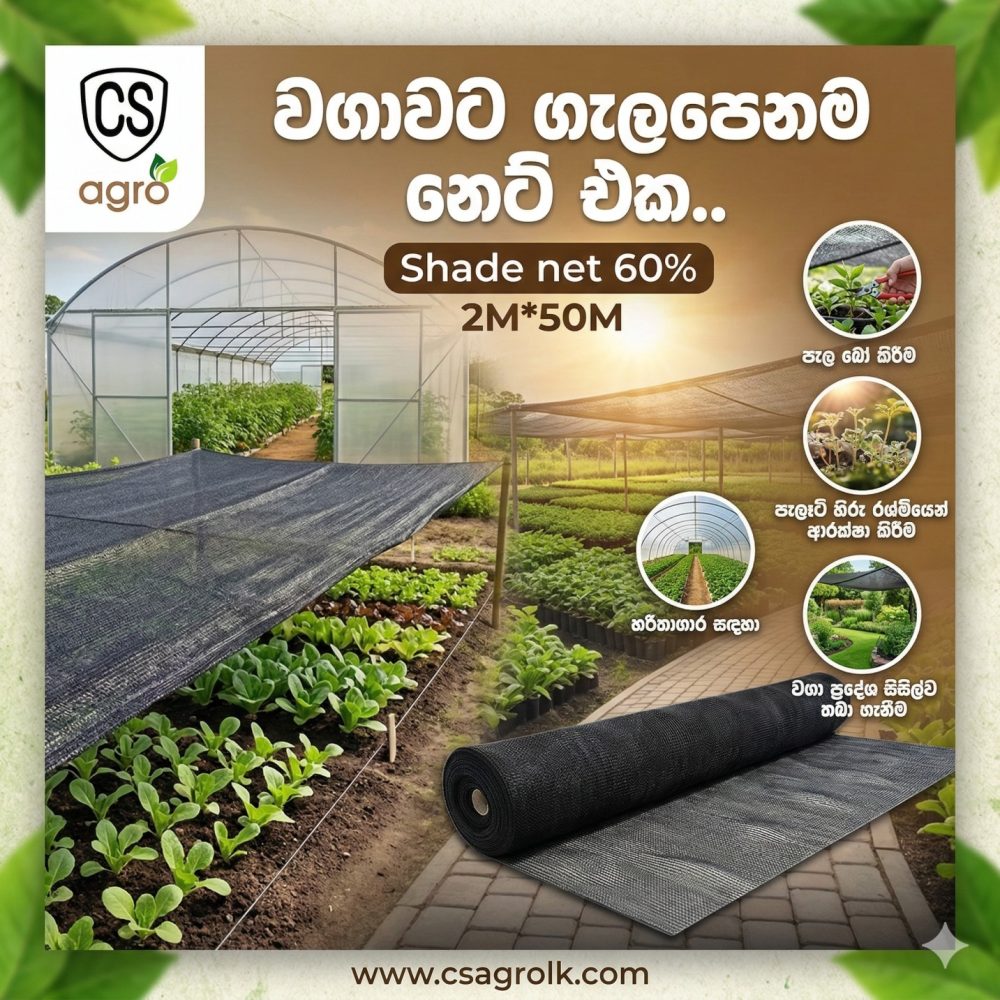 Shade Net 60% 2M*50M Roll Sun Block Cover UV Treated