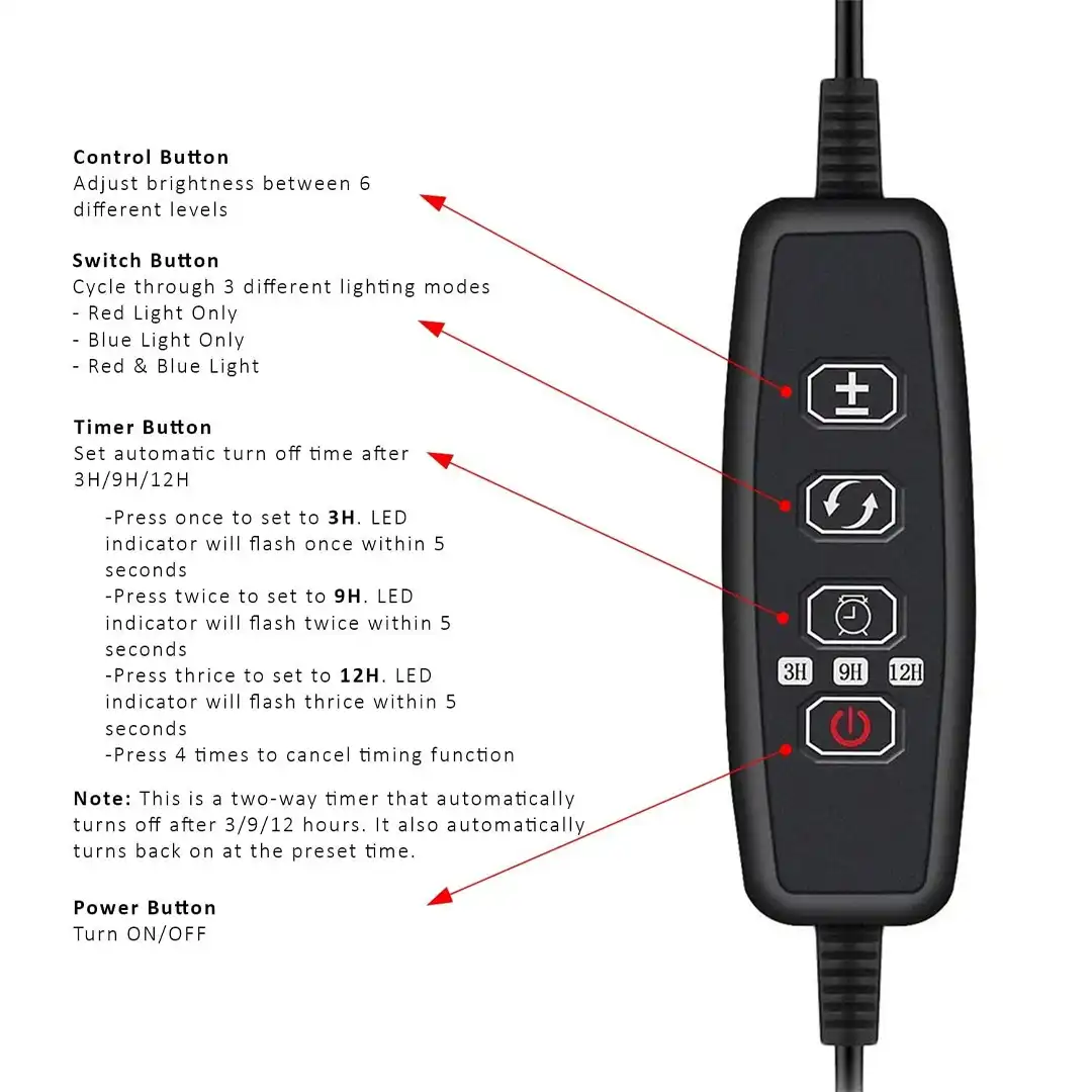 LED Plant Grow Light For Indoor Plants - Image 6