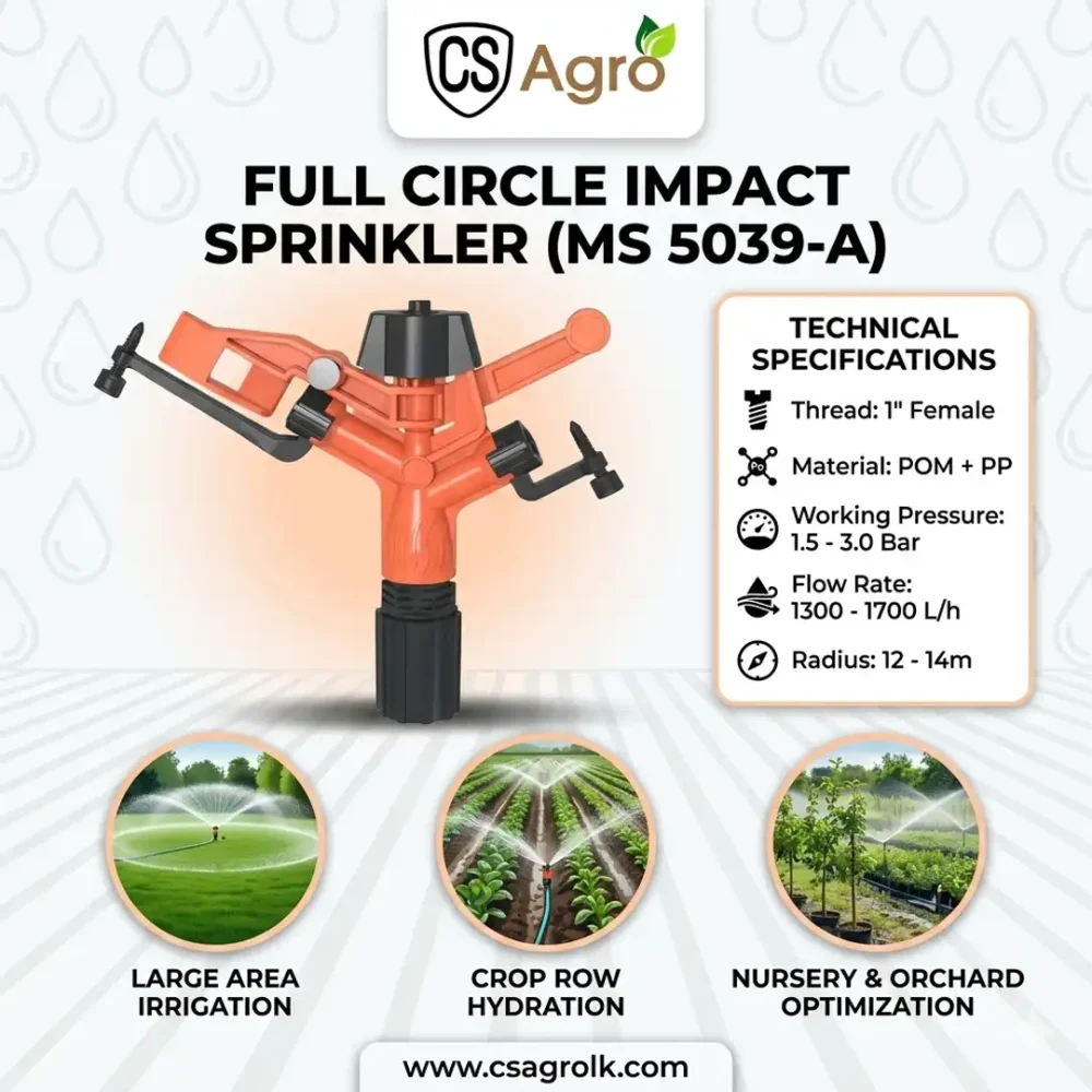 SPRINKLER - FULL CIRCLE (MS 5039-A)