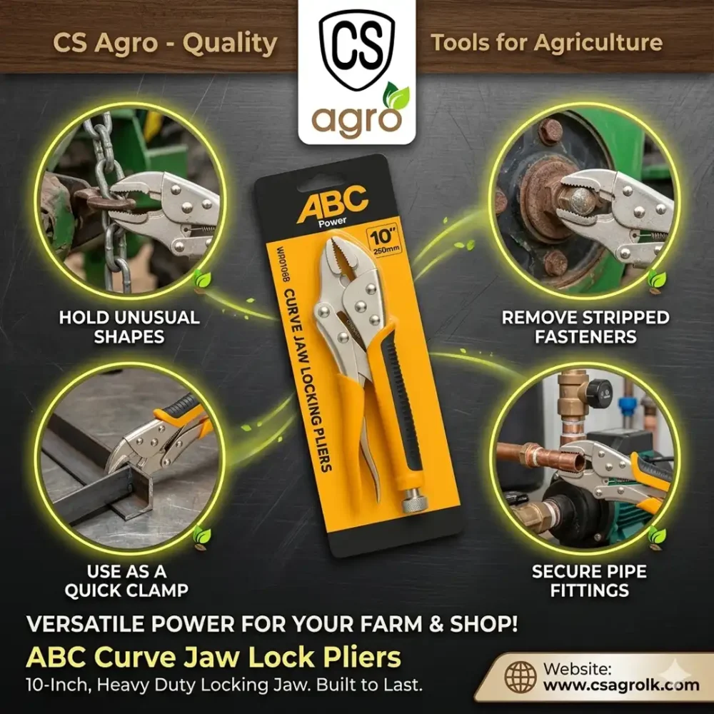 ABC Power 10" Inch Curve Jaw Lock Pliers