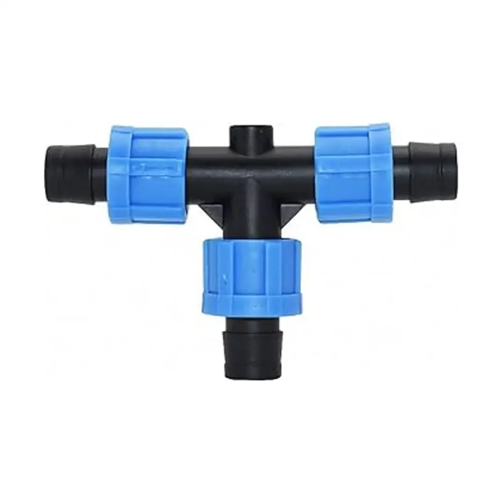 Drip Tape Equal Tee Connector Screw 3 Way T