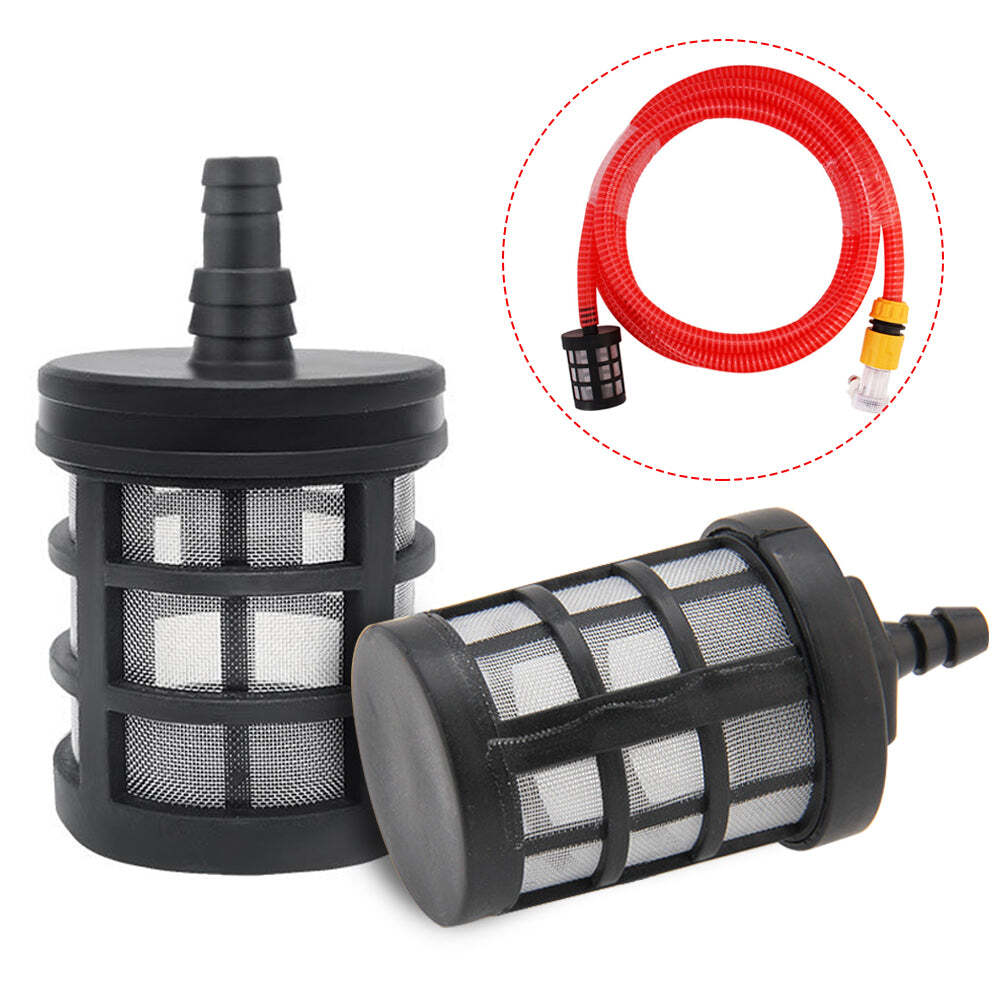 Garden Sediment Filter Suction Hose Strainer Self-Priming Pipe Water Filter