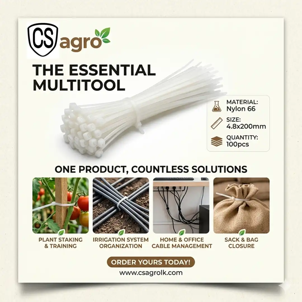 Nylon Cable Ties 4.8x200MM