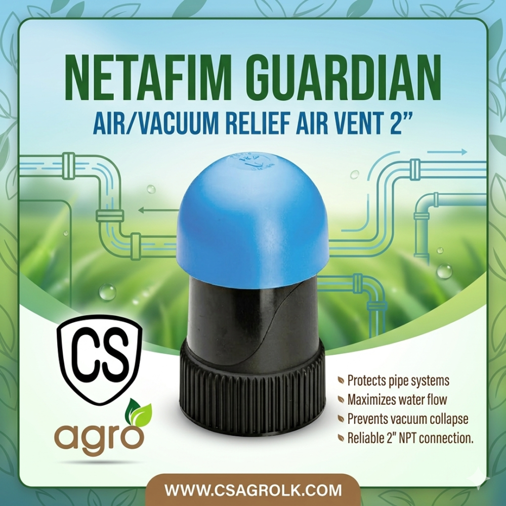 Netafim Guardian Air/Vacuum Relief Air Vent - 2"
