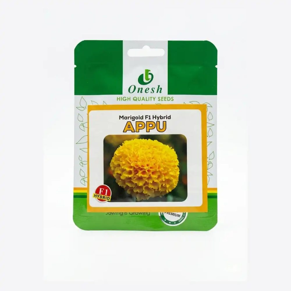 Onesh F1 Hybrid Marigold Appu Seeds