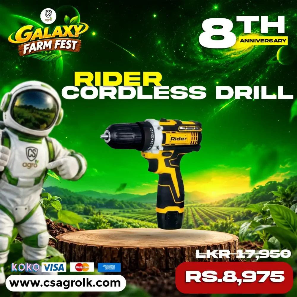 Rider Cordless Drill 12V 25NM