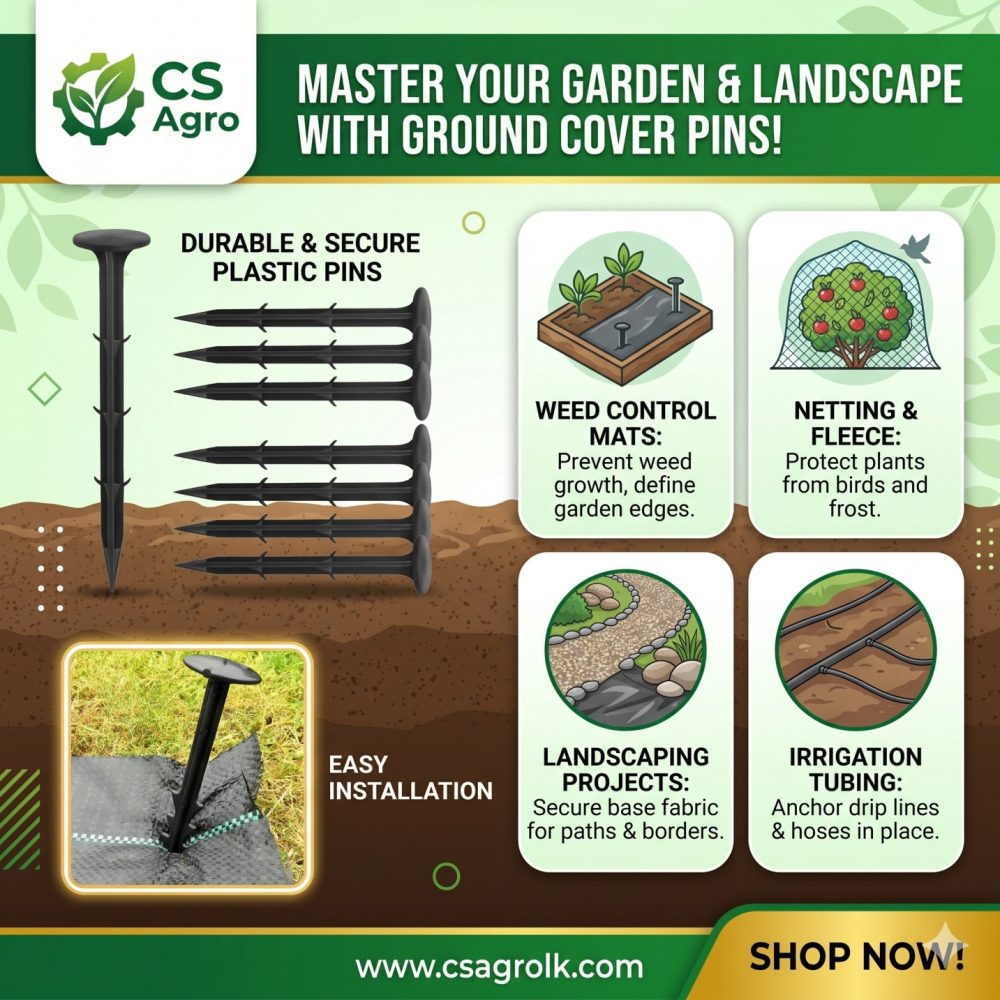 Ground Cover Pin High Quality Clip 25pcs
