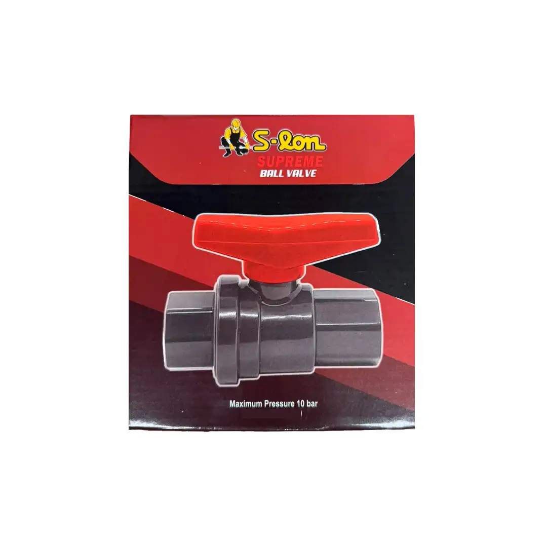 S lon Supreme PVC Ball Valves 1/2 inch - Image 2