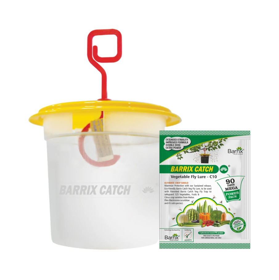Barrix Catch Vegetable Fly Trap Set ඉල් මැසි කූඩුව