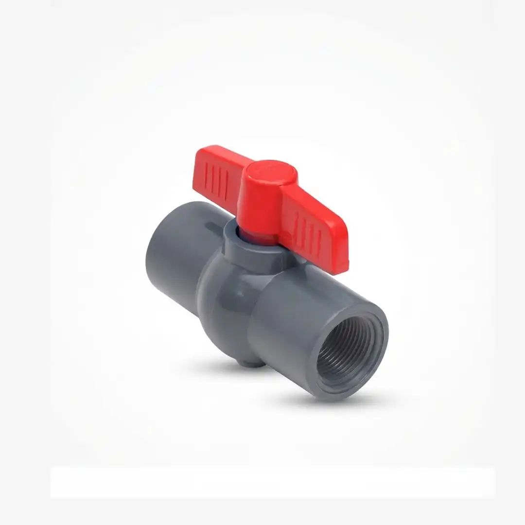 PVC Ball Valve MAC - High Quality Water Valve (01 NOS) 1/2 inch - Image 2