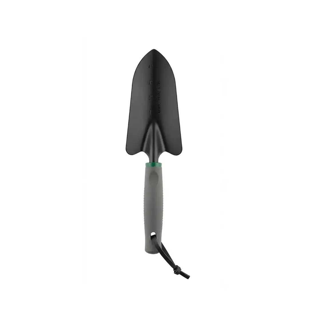 Heavy Duty Garden Hand Trowel with Measurement Scale & Ergonomic Rubber Handle | Best Gardening Tool for Planting & Weeding - Image 2