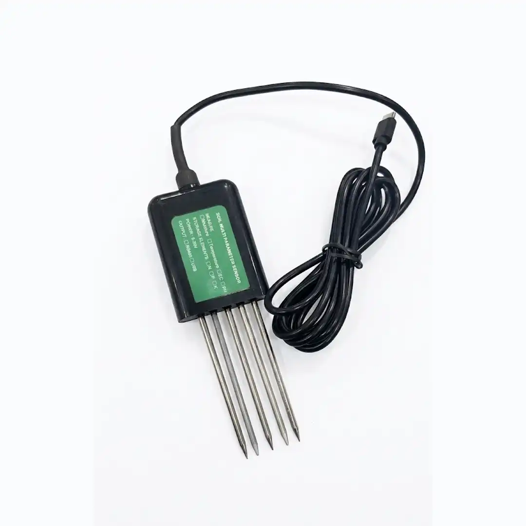 Soil Multi-Parameter Sensor 5-Pin Type-C | NPK, pH, Moisture, Temperature & EC Meter for Mobile - Image 2