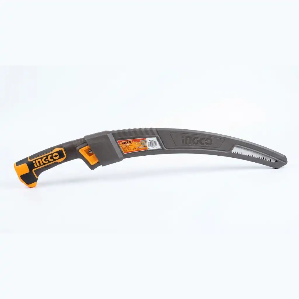 INGCO Curved Pruning Saw with Sheath | Best Garden Tree Cutter - Image 2