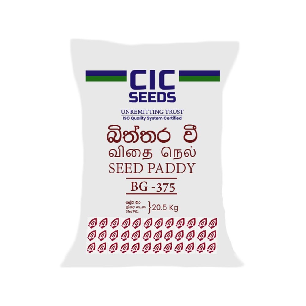 CIC BG375 Sudu Samba Seed Paddy